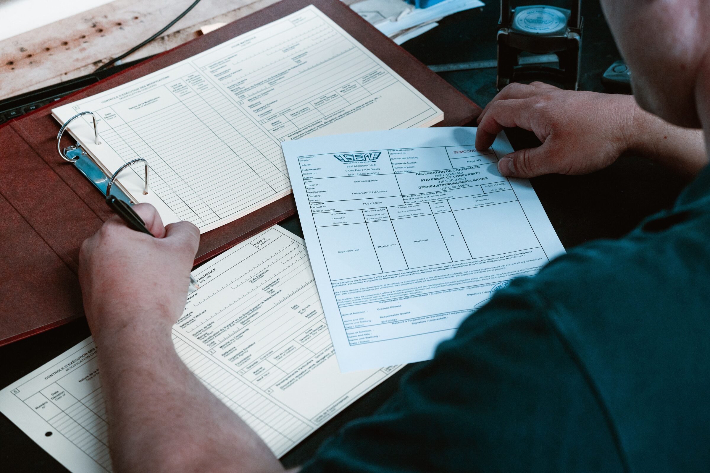 Quality control at SEM Aérospatiale
